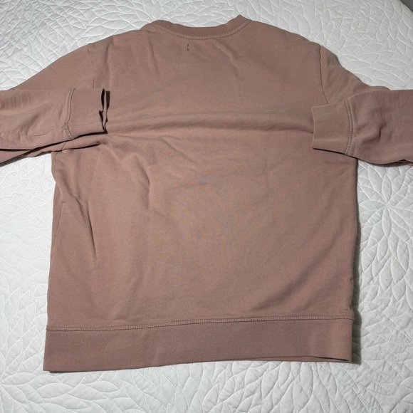 ALL SAINTS MENS crew neck pull over sweatshirt salmon - Picture 6 of 12